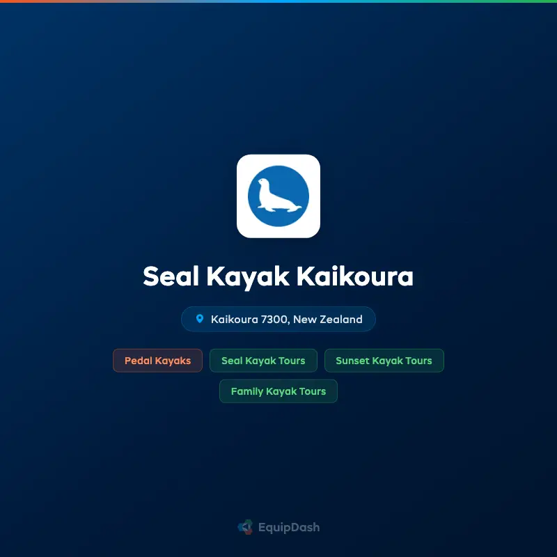 Seal Kayak Kaikoura