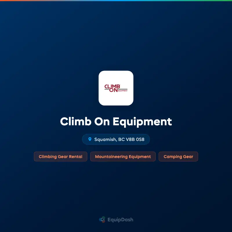 Climb On Equipment