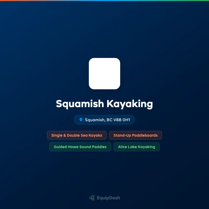 Squamish Kayaking