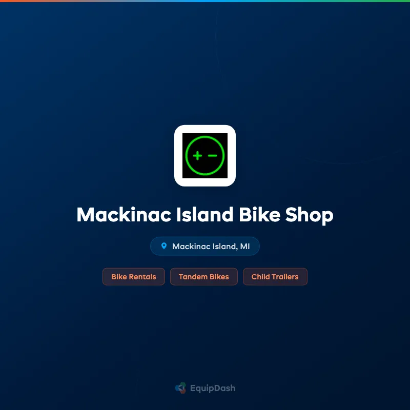 Mackinac Island Bike Shop