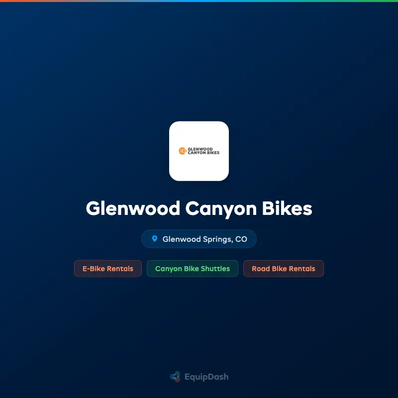 Glenwood Canyon Bikes