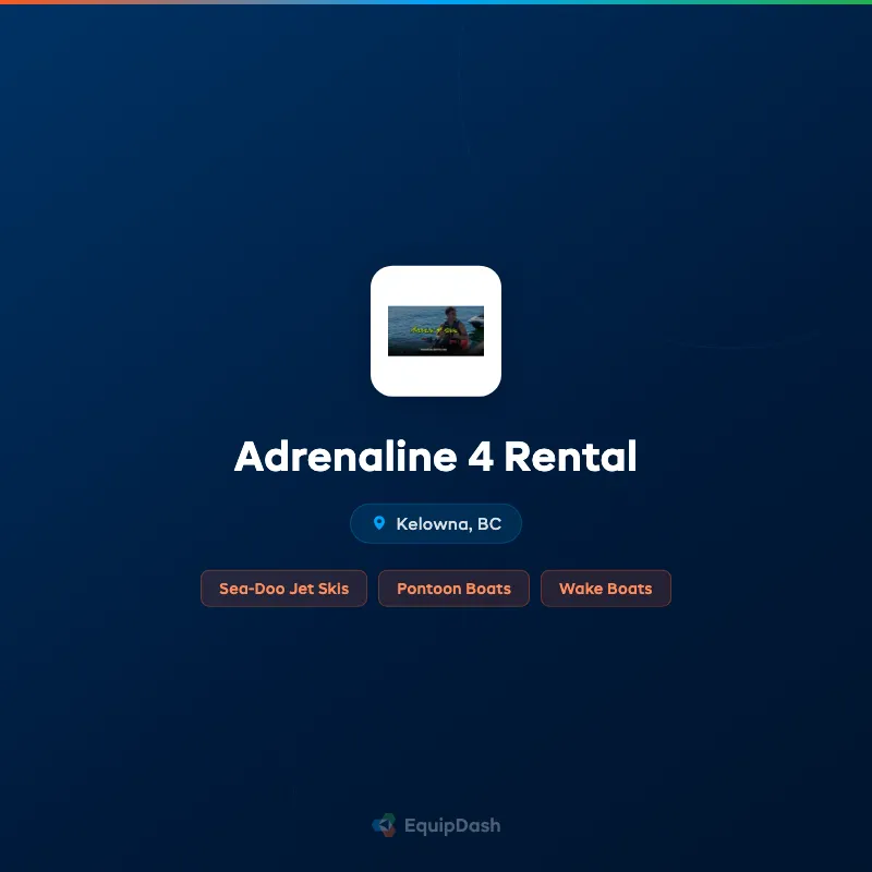 Adrenaline 4 Rental