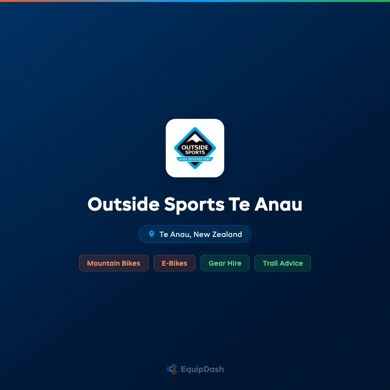 Outside Sports Te Anau
