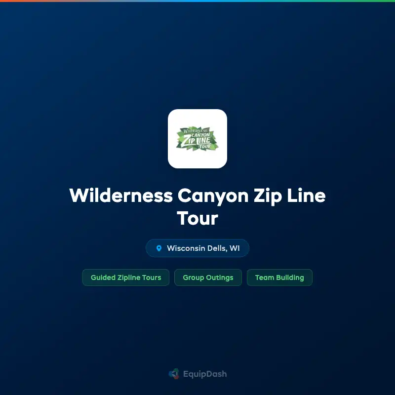Wilderness Canyon Zip Line Tour