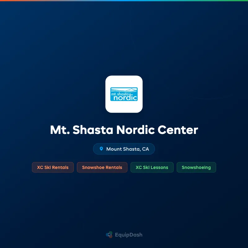Mt. Shasta Nordic Center