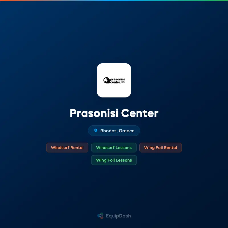 Prasonisi Center