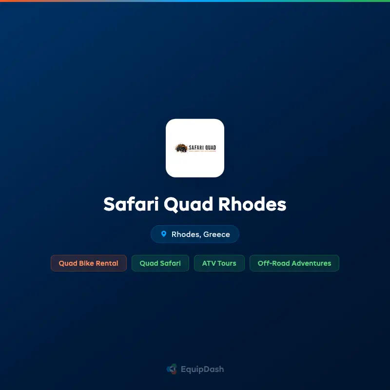 Safari Quad Rhodes