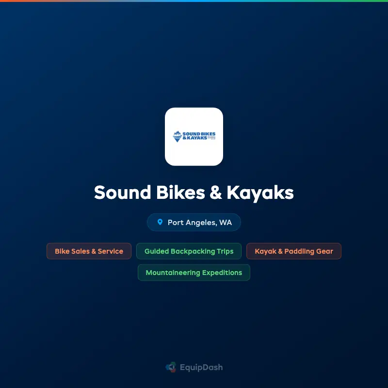 Sound Bikes & Kayaks