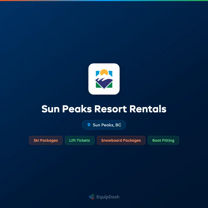 Sun Peaks Resort Rentals