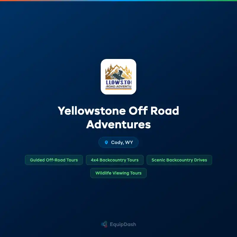 Yellowstone Off Road Adventures