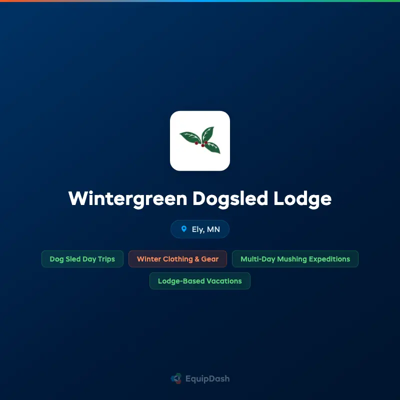 Wintergreen Dogsled Lodge