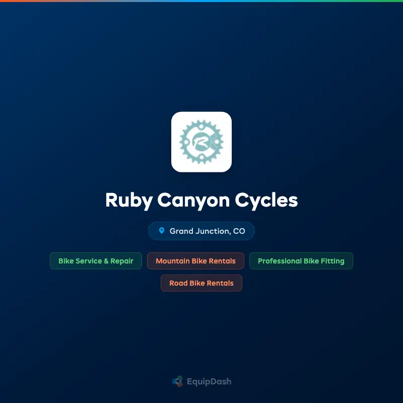 Ruby Canyon Cycles