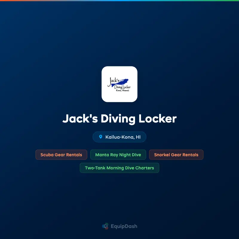 Jack's Diving Locker