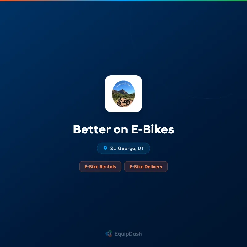 Better on E-Bikes