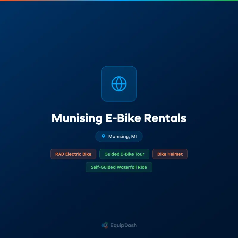 Munising E-Bike Rentals