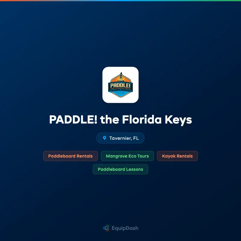 PADDLE! the Florida Keys