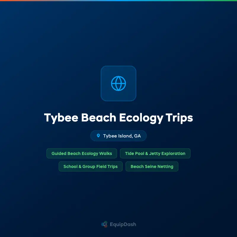 Tybee Beach Ecology Trips