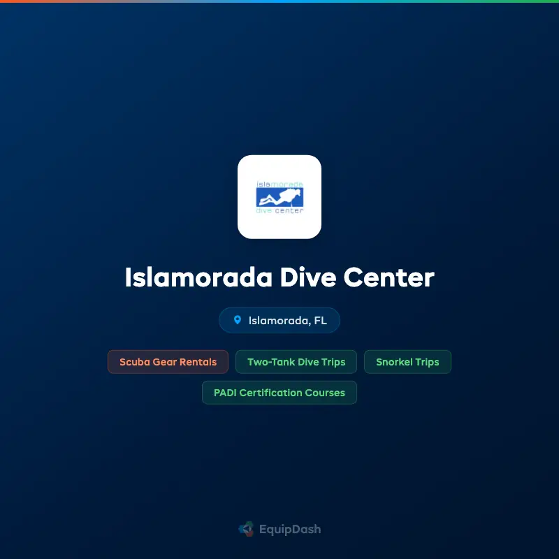 Islamorada Dive Center