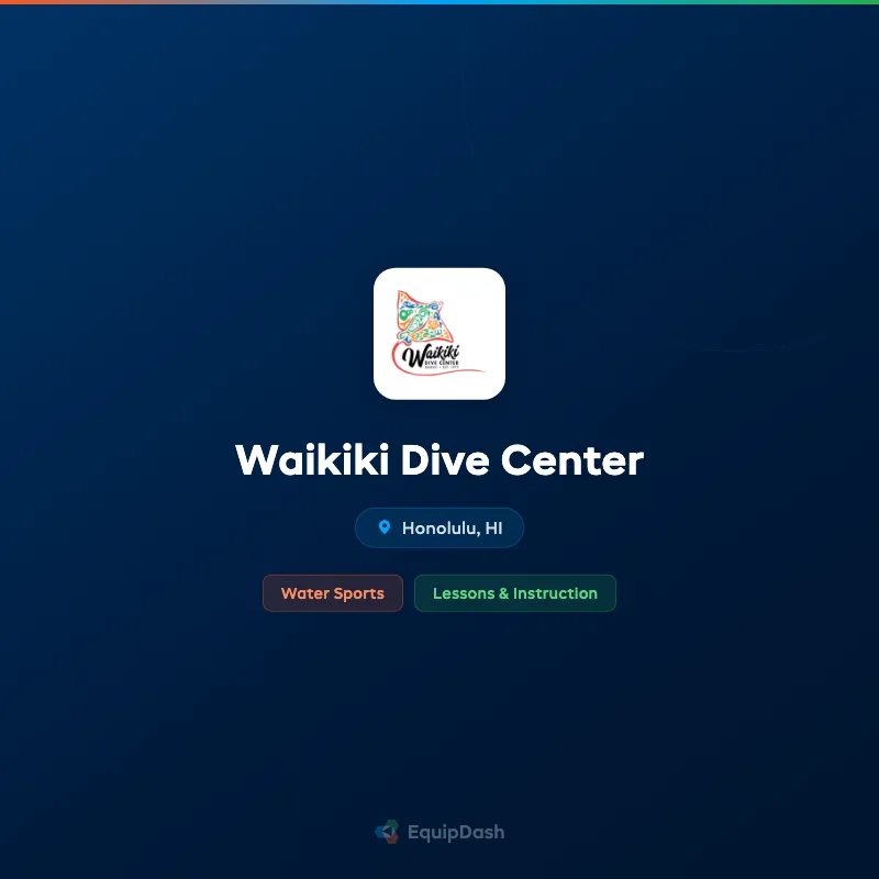 Waikiki Dive Center