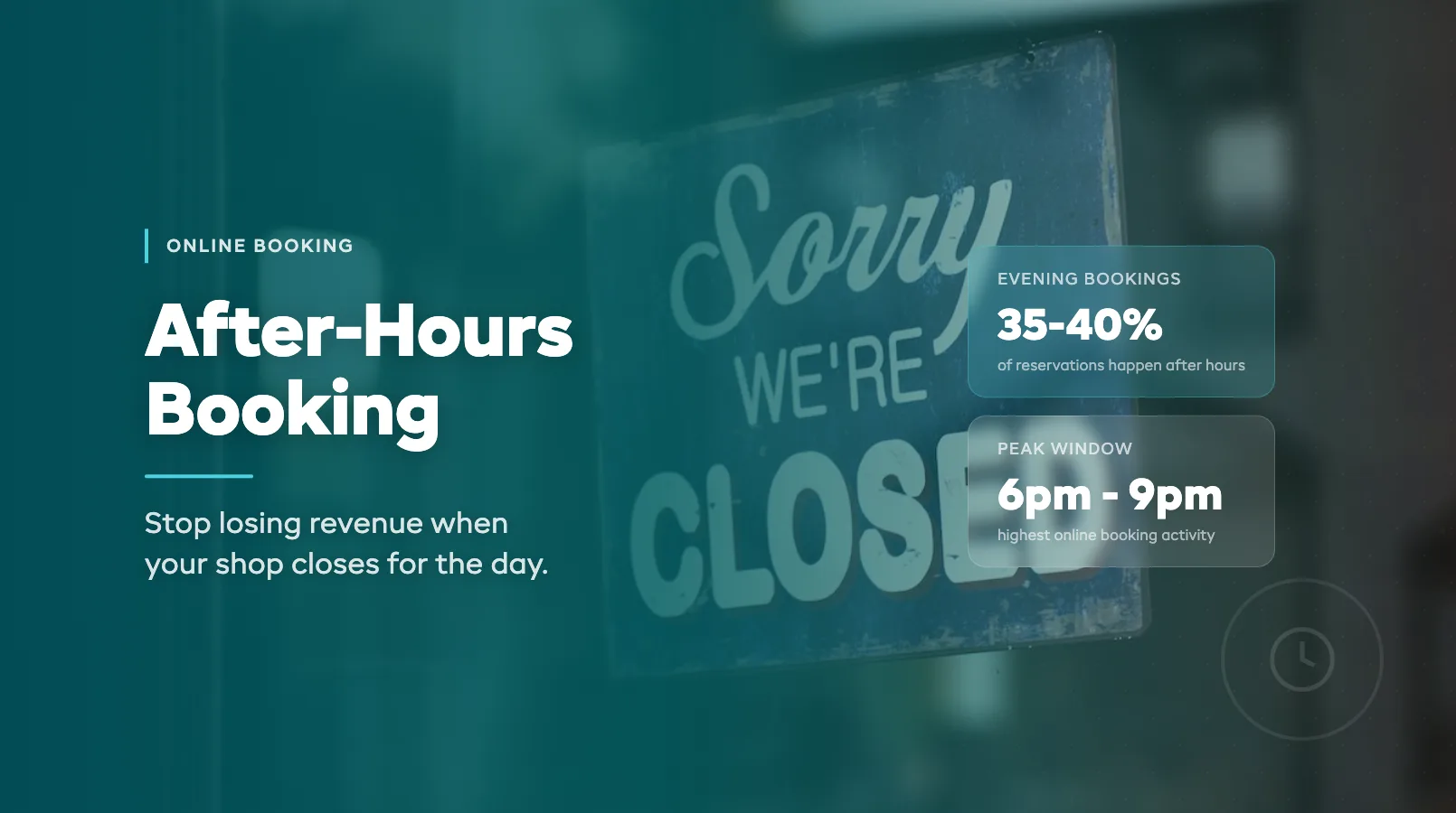 After-Hours Booking: Stop Losing Revenue