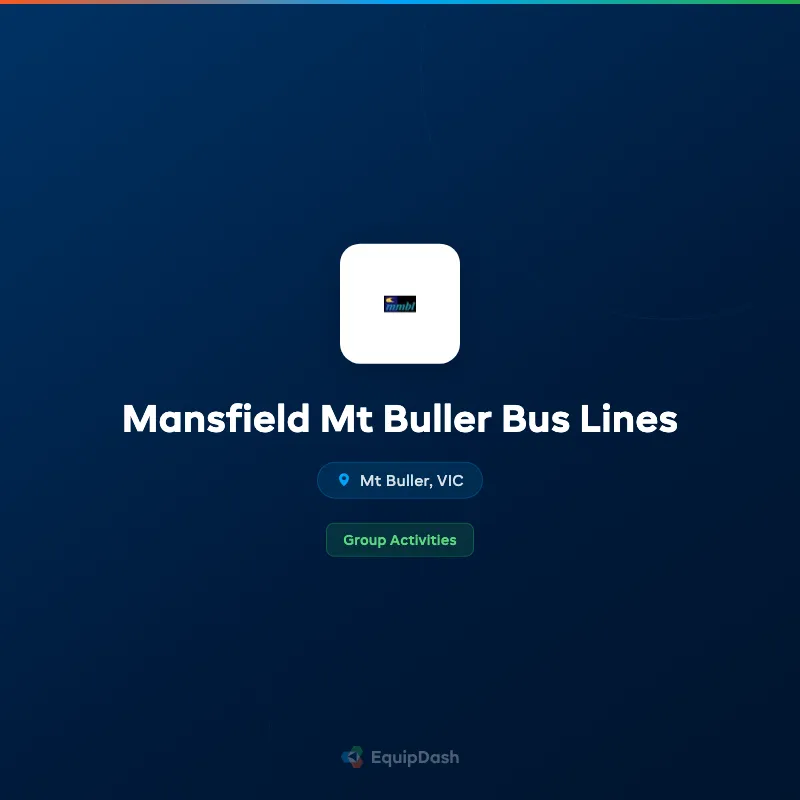 Mansfield Mt Buller Bus Lines