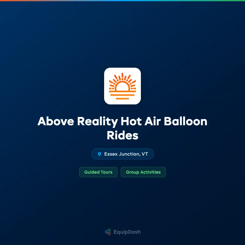 Above Reality Hot Air Balloon Rides