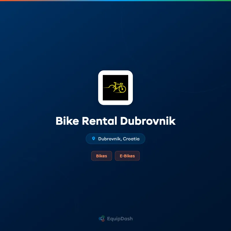 Bike Rental Dubrovnik