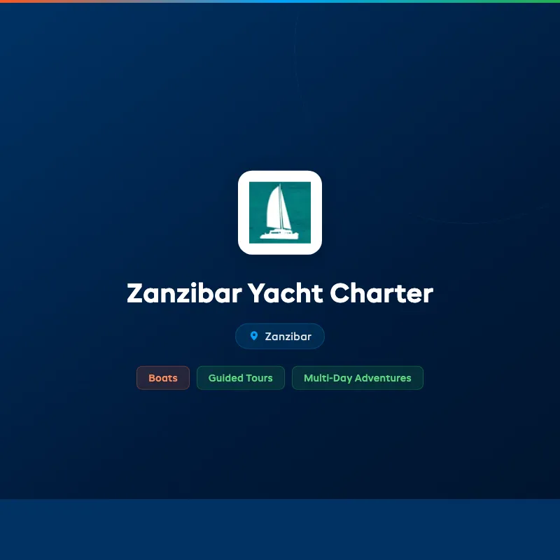 Zanzibar Yacht Charter