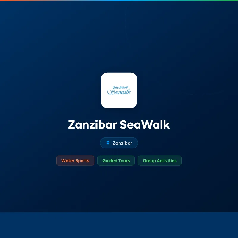Zanzibar SeaWalk
