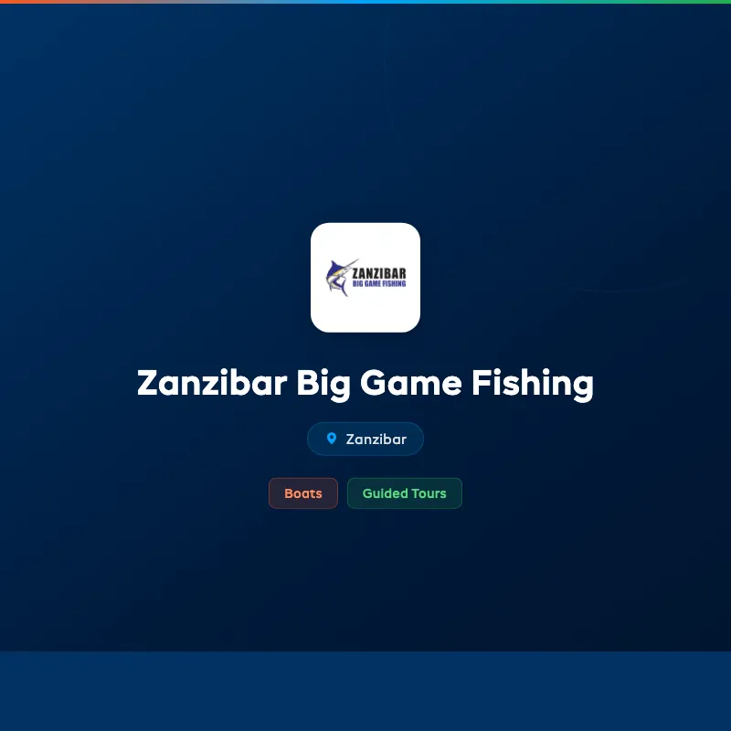 Zanzibar Big Game Fishing
