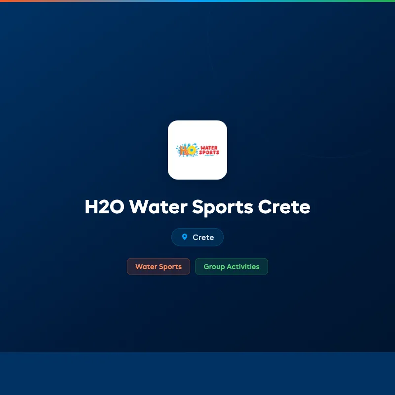 H2O Water Sports Crete