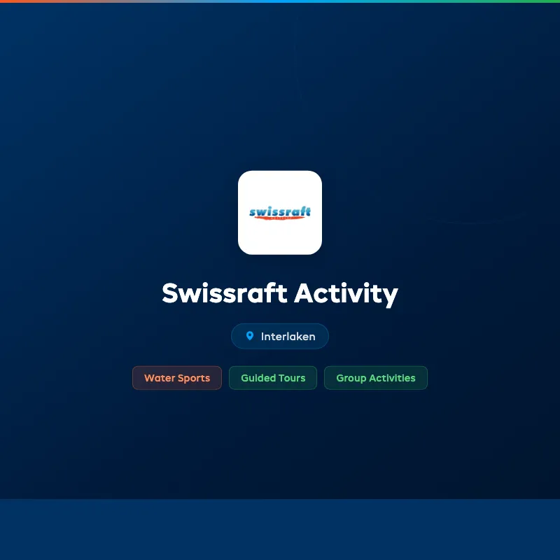 Swissraft Activity