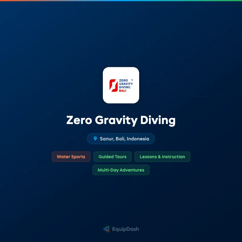 Zero Gravity Diving
