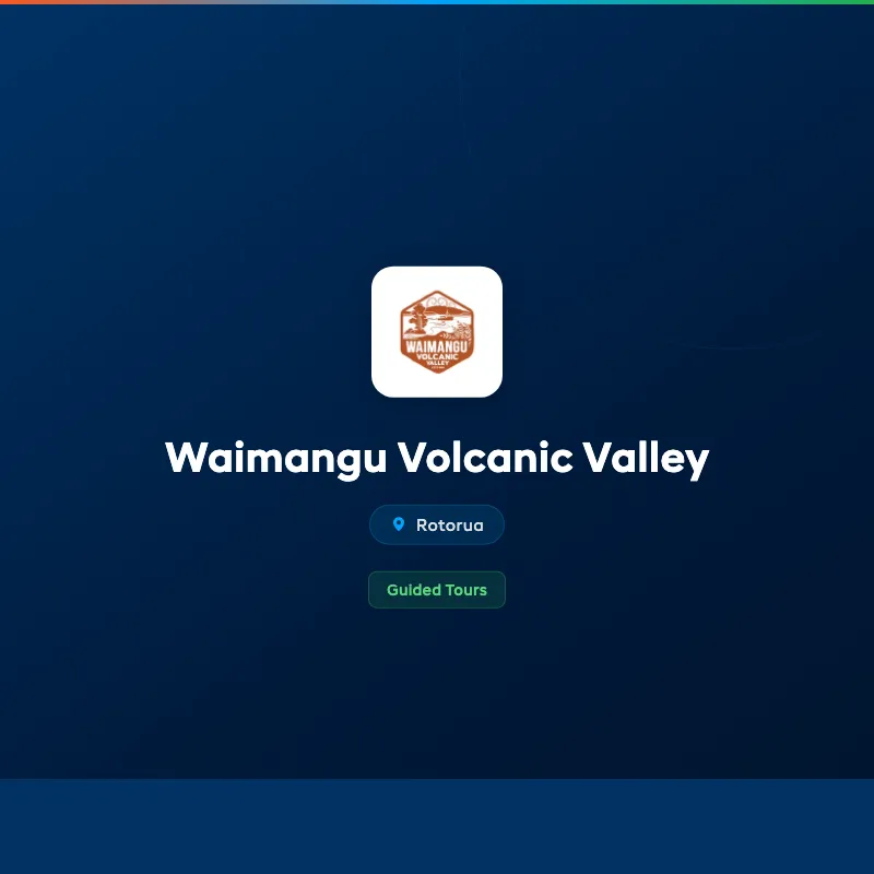 Waimangu Volcanic Valley