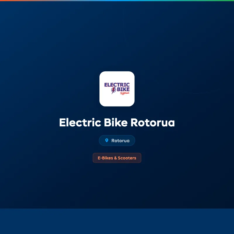 Electric Bike Rotorua