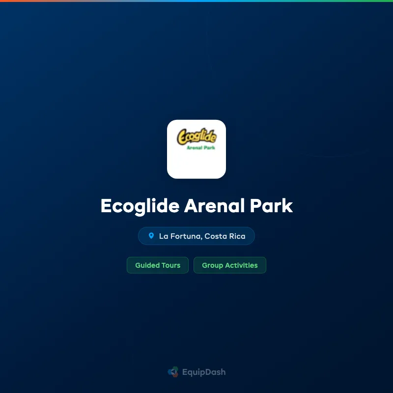 Ecoglide Arenal Park