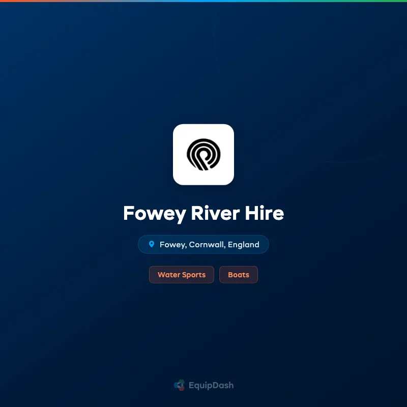 Fowey River Hire