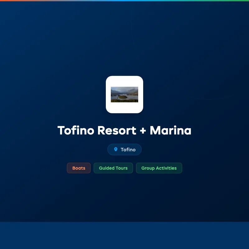 Tofino Resort + Marina