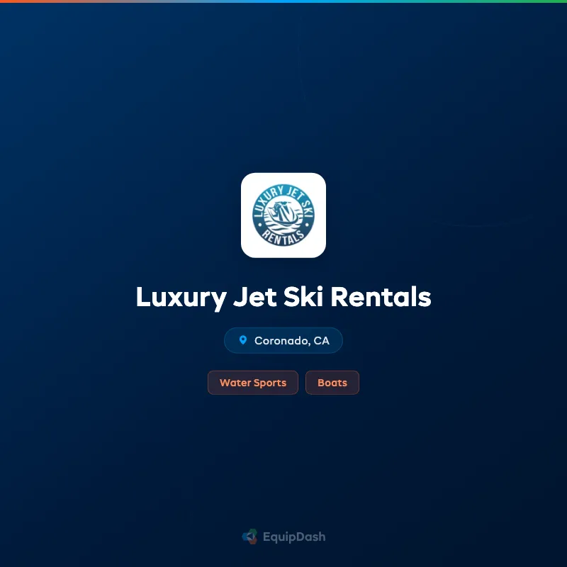 Luxury Jet Ski Rentals