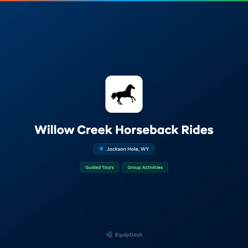 Willow Creek Horseback Rides