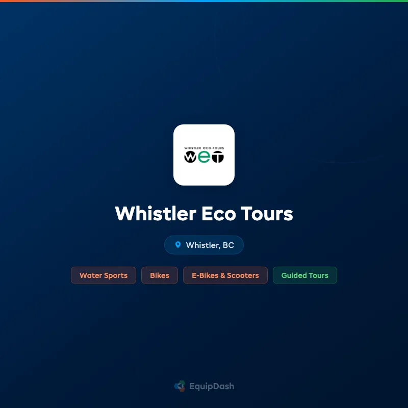 Whistler Eco Tours