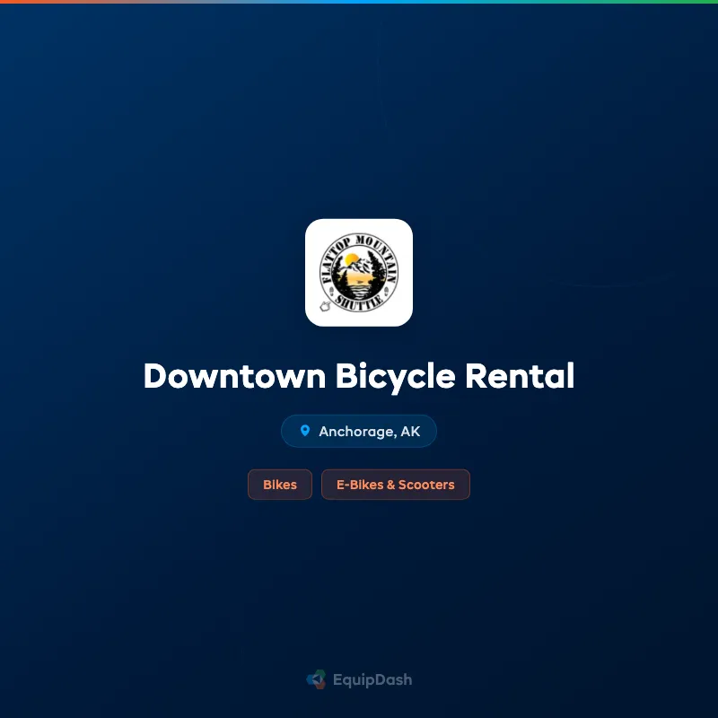 Downtown Bicycle Rental