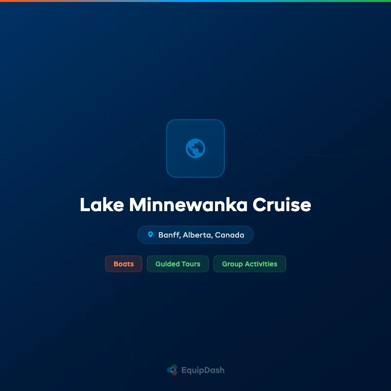 Lake Minnewanka Cruise