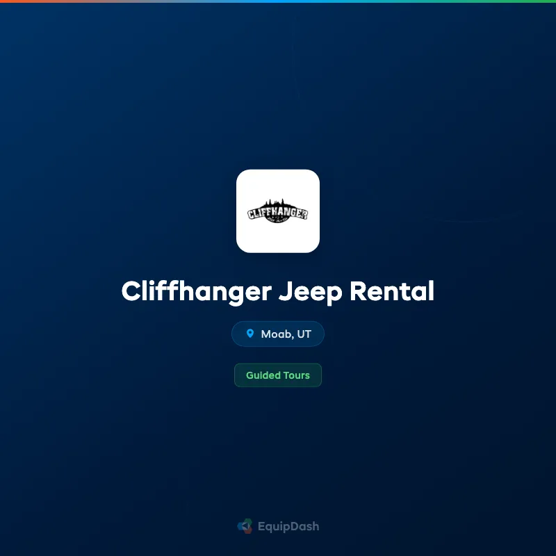 Cliffhanger Jeep Rental