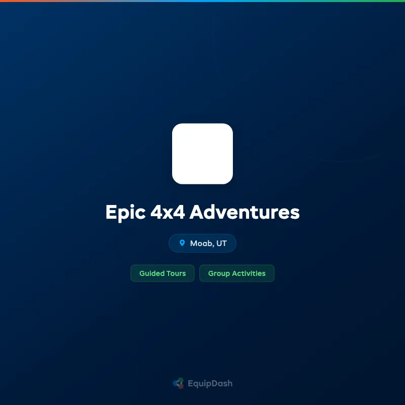 Epic 4x4 Adventures