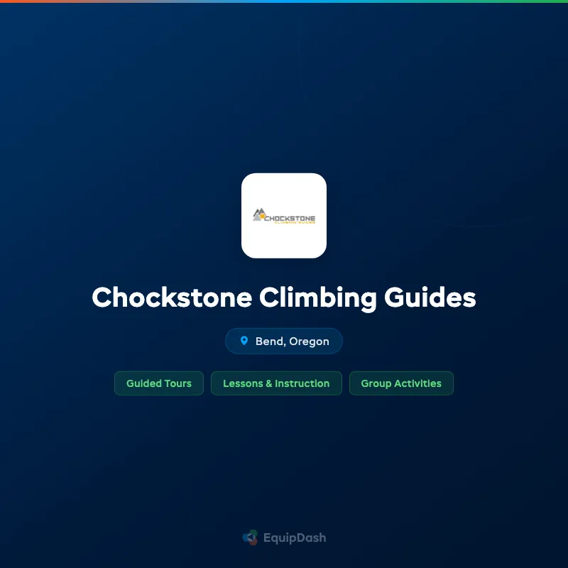 Chockstone Climbing Guides