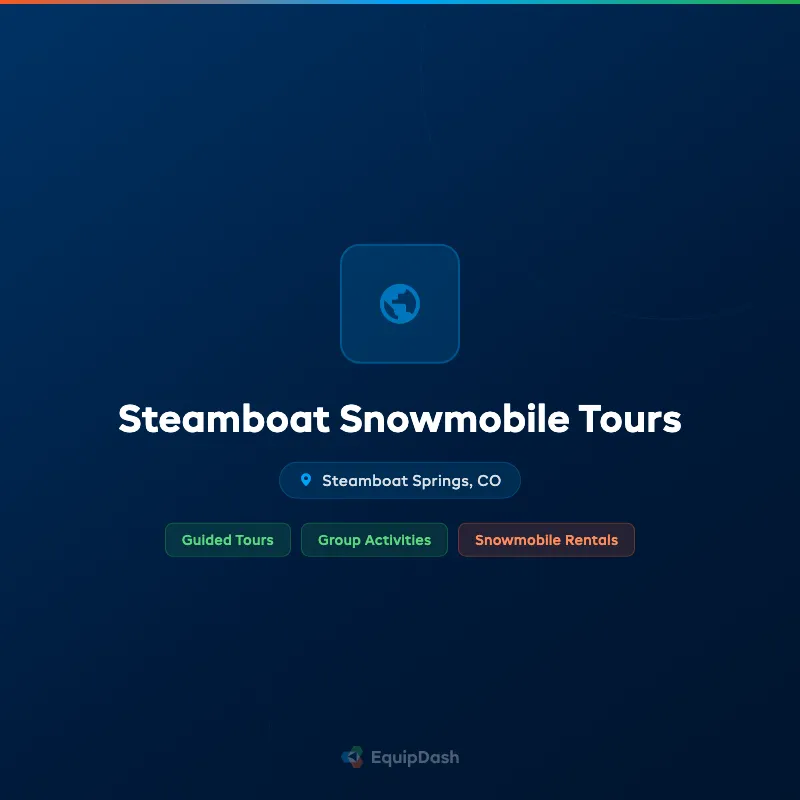 Steamboat Snowmobile Tours