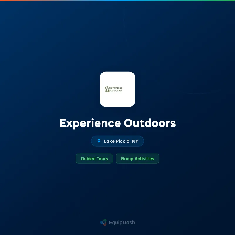 Experience Outdoors