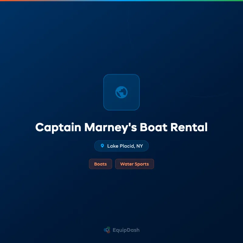 Captain Marney's Boat Rental