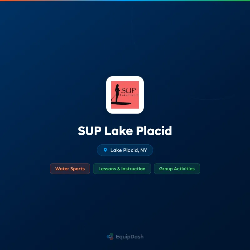 SUP Lake Placid